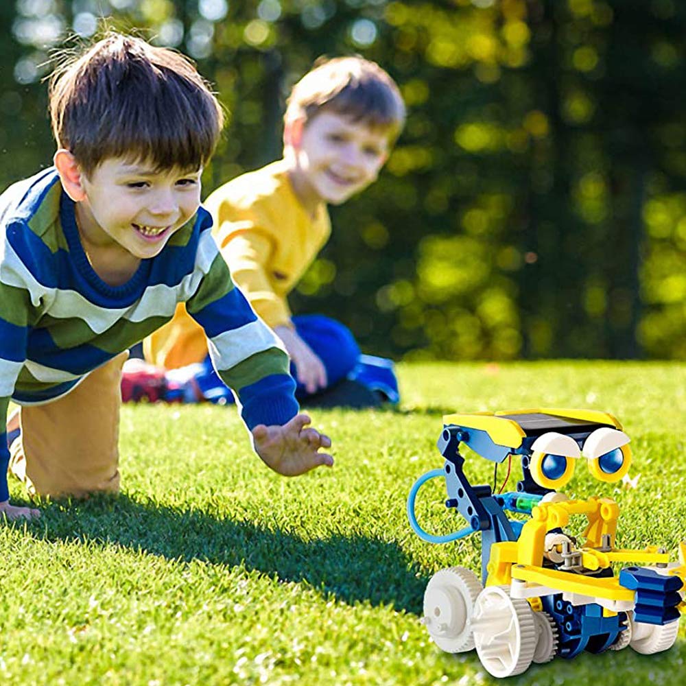 ロボット　(太陽光充電可) スペースロボ7[セブン]（JS-6171）